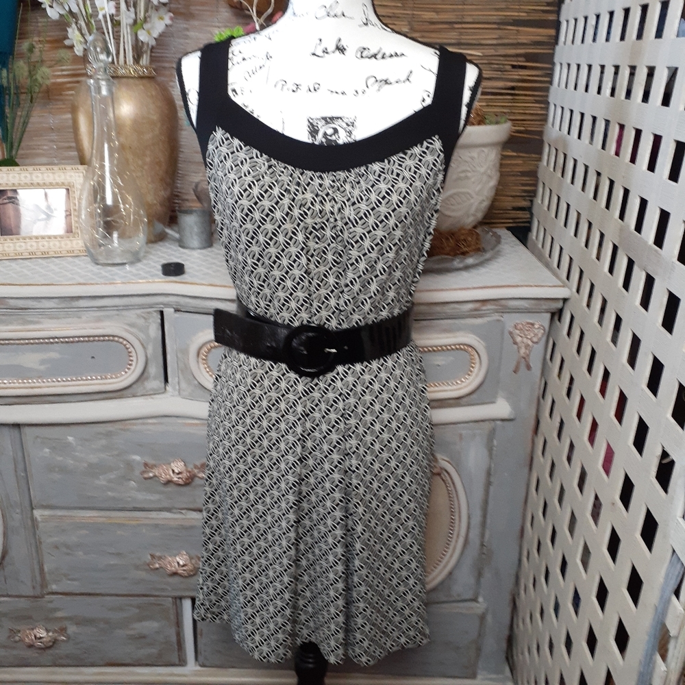 Retro Print Summer Dress
